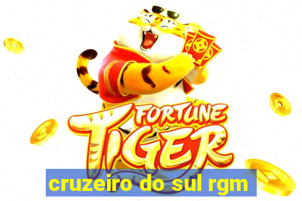 cruzeiro do sul rgm